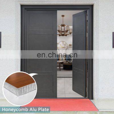 Quality honeycomb aluminium alloy patio doors french