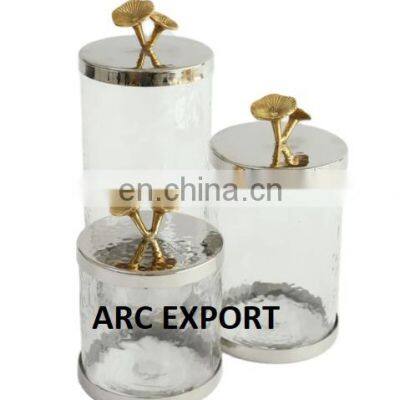 Coral Gold Fancy Lid Designer Банки для хранения продуктов для кухни