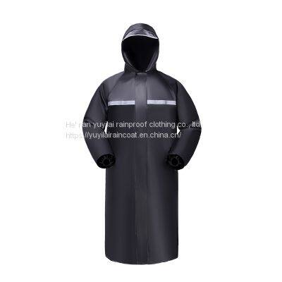 One-piece Windbreaker Raincoat, Men and Women Can Wear Mid-length Raincoats, Portable Raincoats photo-4