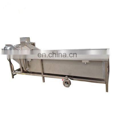 factory price stainless steel bubble vegetable cleaning machine / fruit wash tank