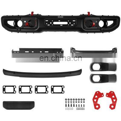 steel Front Bumper with U bar protector for Jeep wrangler JL 10th Anniversary bull bar