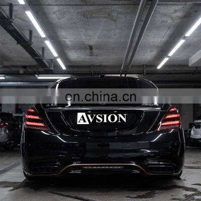 Exquisite Workmanship Car Body Kit for Mercedes Benz W222 Change to S65 Model With Front/rear Bumper Assembly