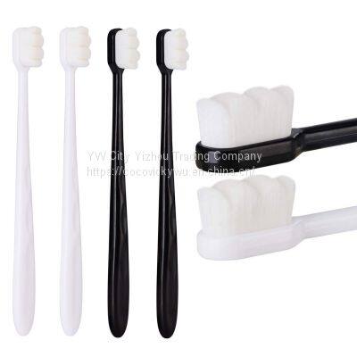 Colored Natural 10000 Floss Bristles Eco Micro Nano Ultra Soft-bristled Adult Toothbrush for Sensitive Teeth Oral Gum Recession