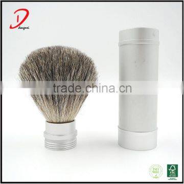 Wholesale Private Label Metal Handle Travel Shaving Brush