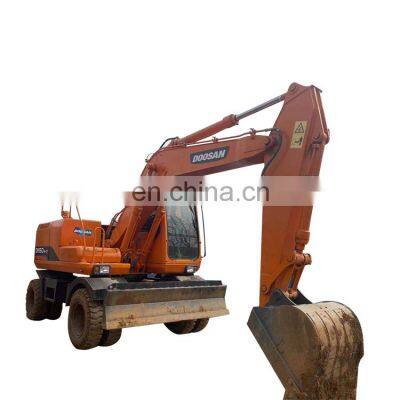 Nearly new doosan wheel excavators dh150 , Used doosan machine , doosan dh140 dh150