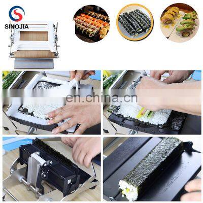 Hot Sales Manual Sushi Rice Ball Forming and Cutting Machine / Sushi Roll Making Cutting Machine photo-2