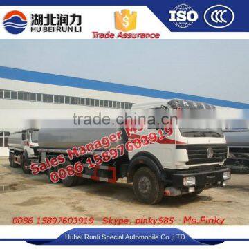 18000Liters 20000Liters diesel fuel delivery truck Baotou Beiben Fuel Tank Truck by Manufacture Sales