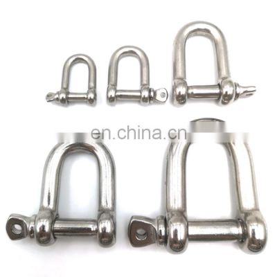 JRSGS Wholesale High Quality Stainless Steel 304/316 European Type Dee Shackle