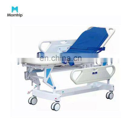 Best Seller Two Functions Light Weight Transporting Patient Luxurious Vehicle First Aid Icu Hospital Transport Bed With Mattress