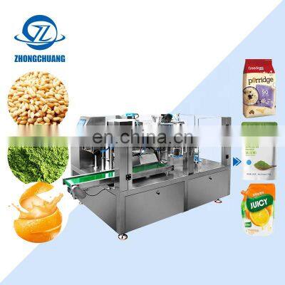 Chocolate Bar Tomato Sauce Milk Coffee Beans Soup Automatic Packing Liquid Spices Pouch Powder Sachet Packaging Machine