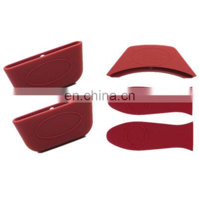 Silicone Hot Pot Handle Cover / Heat Protecting Silicone Hot Handle Holder for Cast Iron Skillets, & Pans photo-4