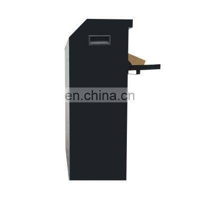 Outdoor Stainless Metal Post Standing Box With Security Lock Door Drop Box Mailbox