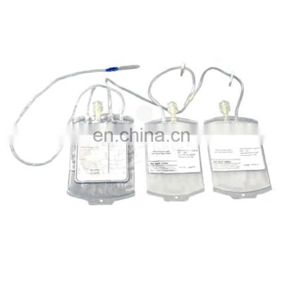 Blood Bag Factory Direct Sales Fashionable Wholesale 100ml 250ml 350ml tripple PVC Hospital Pipe drainage Tubes Containers Ozone