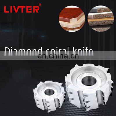 LIVTER Woodworking Tools Milling Cutter Pcd Herringbone Cnc Wood Pre-milling Cutter photo-2