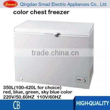 350L wholesale big freezer , horizontal freezer prices