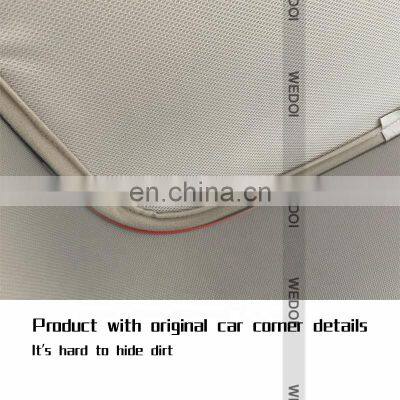 Two Parts UV Rays Protection Sunshade For Tesla Model Y 4PCS Roof Sunshade Curtain Material Buckle Mesh OEM Customized photo-3