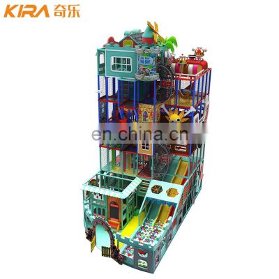 Popular Safety Indoor Playground Games Kids Bounce Maze Playground For Sale