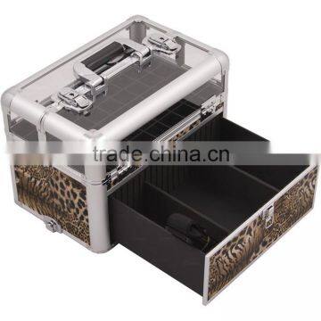 Nail Case Polish Organizer Professional, 54 Bottle Capacity, Clear View Acrylic Top With Shoulder Strap,Beauty Nail Makeup Case photo-3