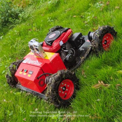 lawn mower robot, China rechargeable brush cutter price, radio controlled slope mower for sale