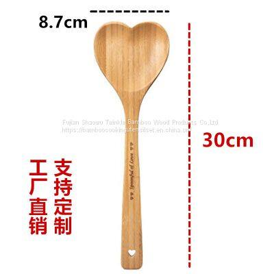 Bamboo Heart Spoons Original Twinkle Bamboo Wholesale Bamboo Wood Items photo-3