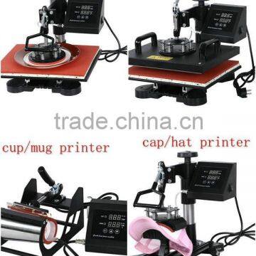 Multifunction Combo 4 in1 Heat Press Machine for Plate / Tshirt / Mug / Cap Printing