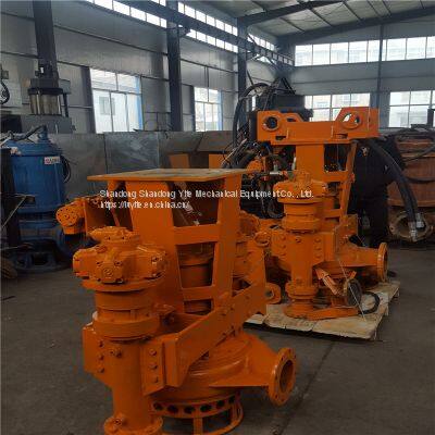 The Excavator Drives the Hydraulic Sand Pump photo-4