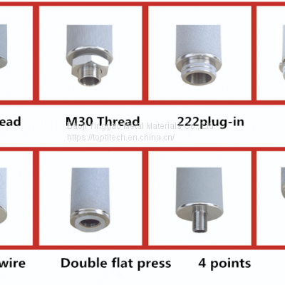 Sintered Porous Titanium Filter Cylindrical Bar