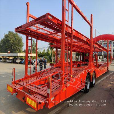 Export of Sino European style trailers to Russia for vehicle transportation semi-trailers