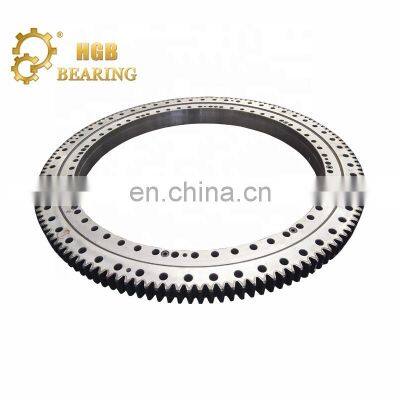 External gear four point contact  ball bearing crane swing bearing