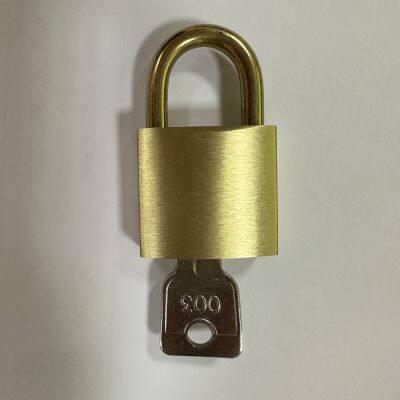Full Brass Lock 30mm Good Quality Security Keyed Alike 003 Brass Padlock