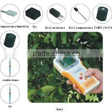 Handheld meteorological analyzer hand-held weather station