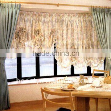 100% polyester fabric motorized curtain