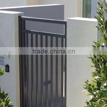 plain vertical bar style side gate