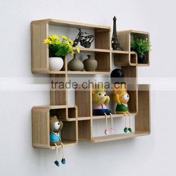 Colourful Leaf 3d Wooden Wall Sticker Design Quality Choice photo-2