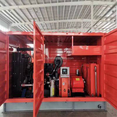Electric Industrial High-Pressure Water Jet Washing Machine Engine Motor Efficient Pipe Cleaning Hydro Jetting System Equipment