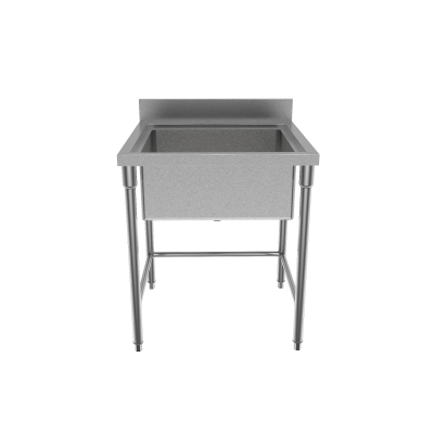 Évier de cuisine commerciale en acier inoxydable 304 pour restaurant, grande taille personnalisée