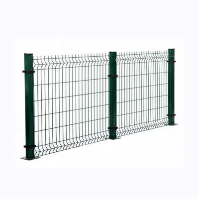 Decorative 3D Curved Welded Wire Mesh Fence - Galvanized or Powder Coated for Outdoor Security photo-3