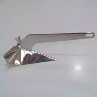 Boat 316 Stainless Steel Marine Grade Delta-Style Anchor Heavy Duty Triangular Anchor Wing Style Triangle Anchor photo-3