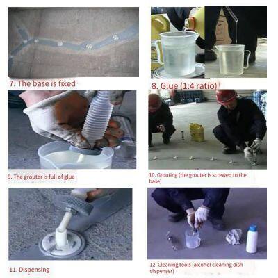 Concrete Hollowing and Delamination Grouting Resin Glue, Floor Crack Grouting Material, Epoxy Grouting Resin Glue photo-3