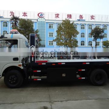 yellow road wrecker truck, tow truck