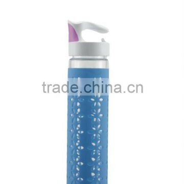 new design single wall glass cup 2012 with customized logo