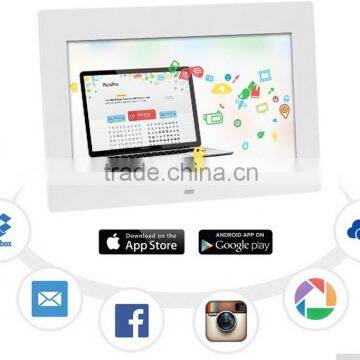 10.1inch WIFI HD TFT-LCD 1024 * 768 Digital Photo Picture Frame Alarm Clock MP3 MP4 Video Player Support for Andorid System