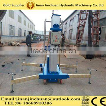 China hot selling cheap aluminum man lift/electric man lift