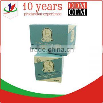 China supplier cardboard box with inner tray for cosmetic