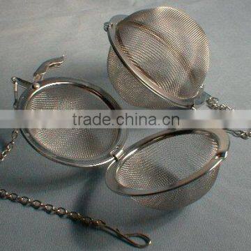 Stainless steel tea strainer