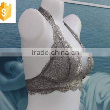 OEM Service Bling Floral Decorative Nice Lady Bra Top photo-2