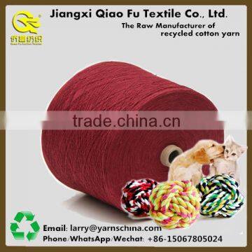 Professional Pet Yarn Manufacturer,OE Carded Cotton Polyester Blend Yarn