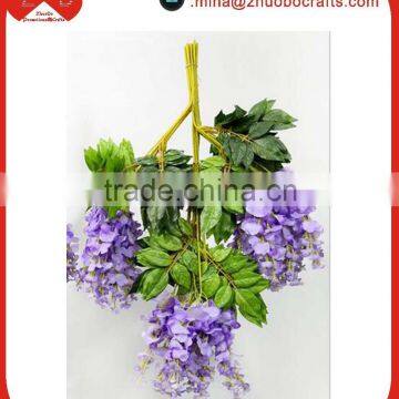 Large artificial westeria cheap wedding decorations silk flowers