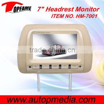 7inch pillow monitor headrest monitor