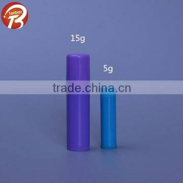 5g 15g empty plastic lipstick tube, lipstick container, lipstick packaging